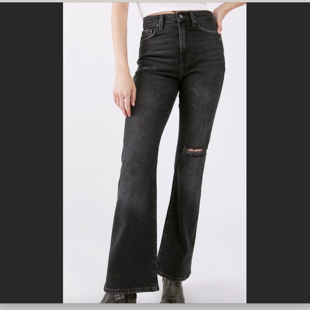 BDG high-waisted comfort stretch flare a 26